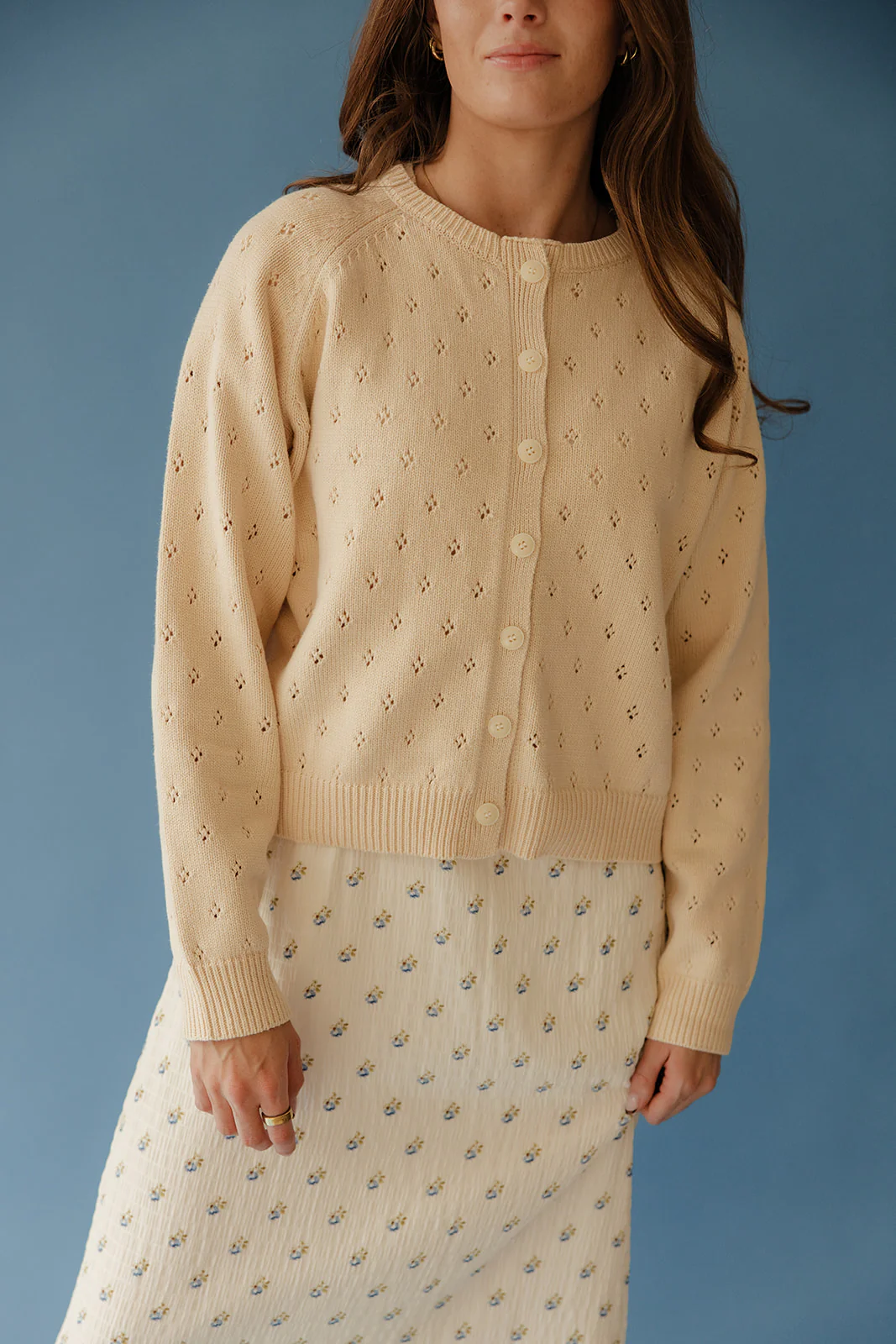 Sweetwater Pointelle Cardigan - Image 3