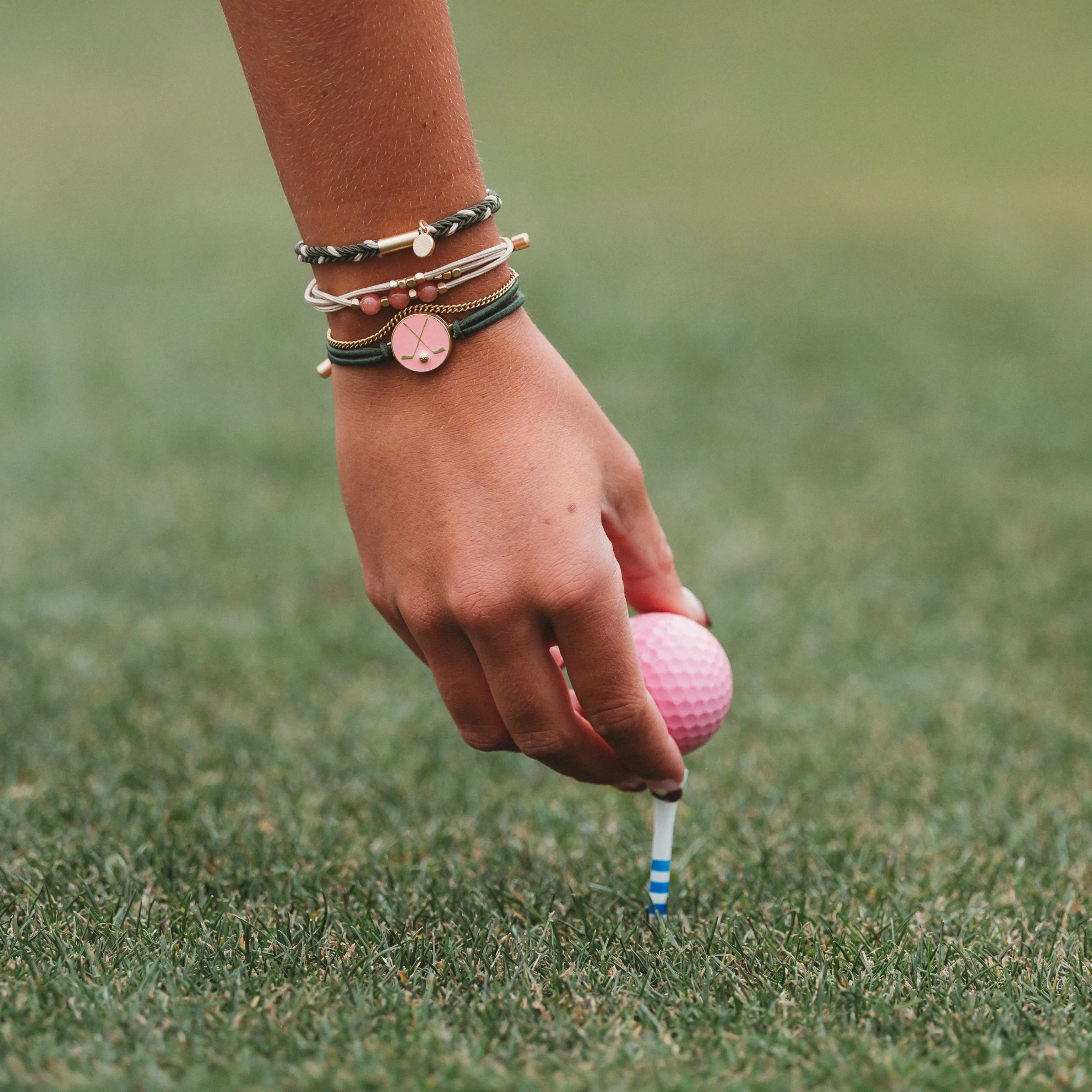 Tee Time Hair Tie Bracelets - Image 6