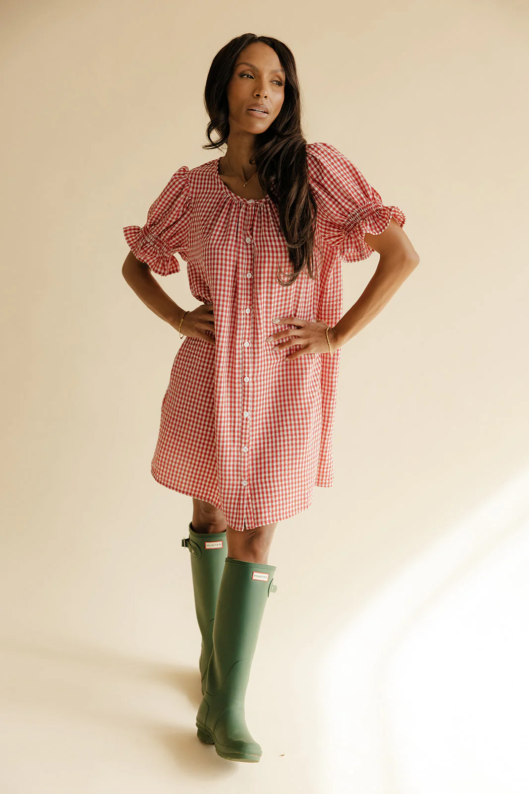 Tennessee Dream Gingham Dress - Image 3