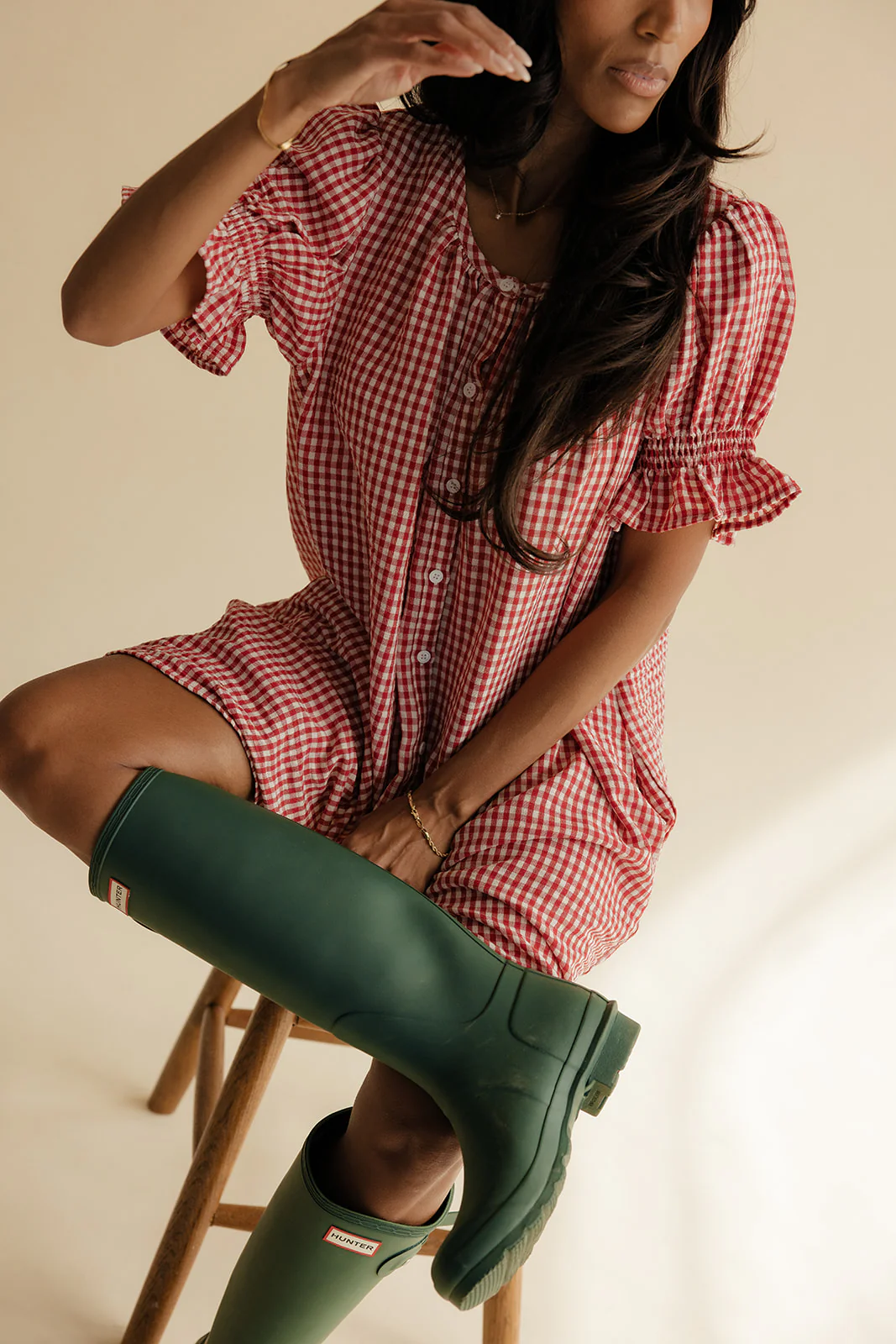 Tennessee Dream Gingham Dress - Image 7