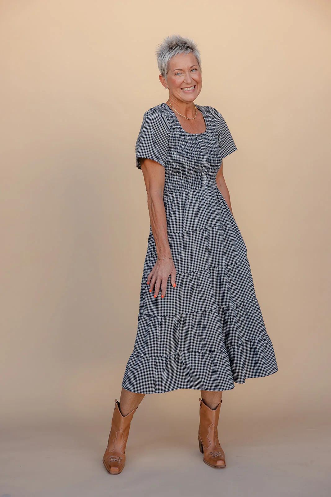 The Ava Mae Gingham Dress - Image 10