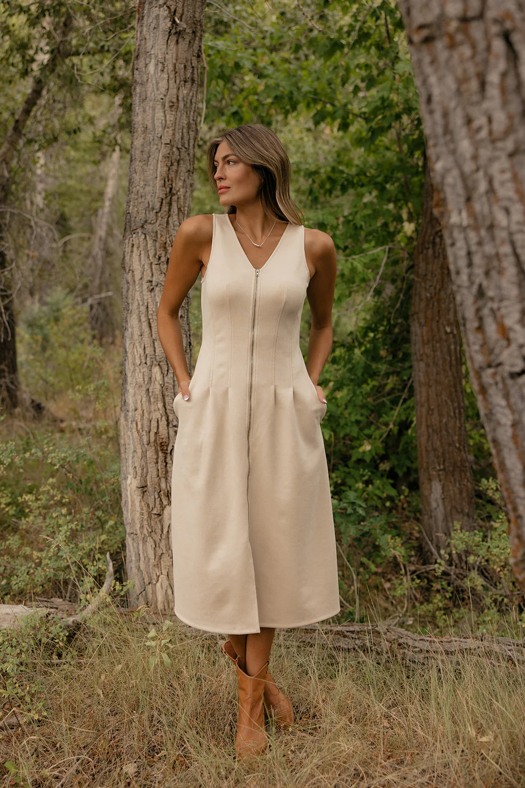 The Canyons Edge Suede Dress - Image 4