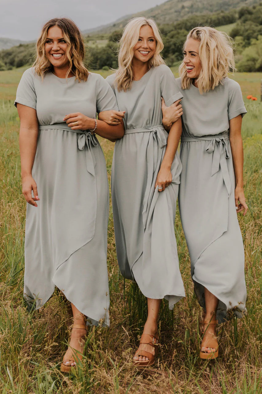 The Classic Taylor Jane Wrap Maxi - Image 10