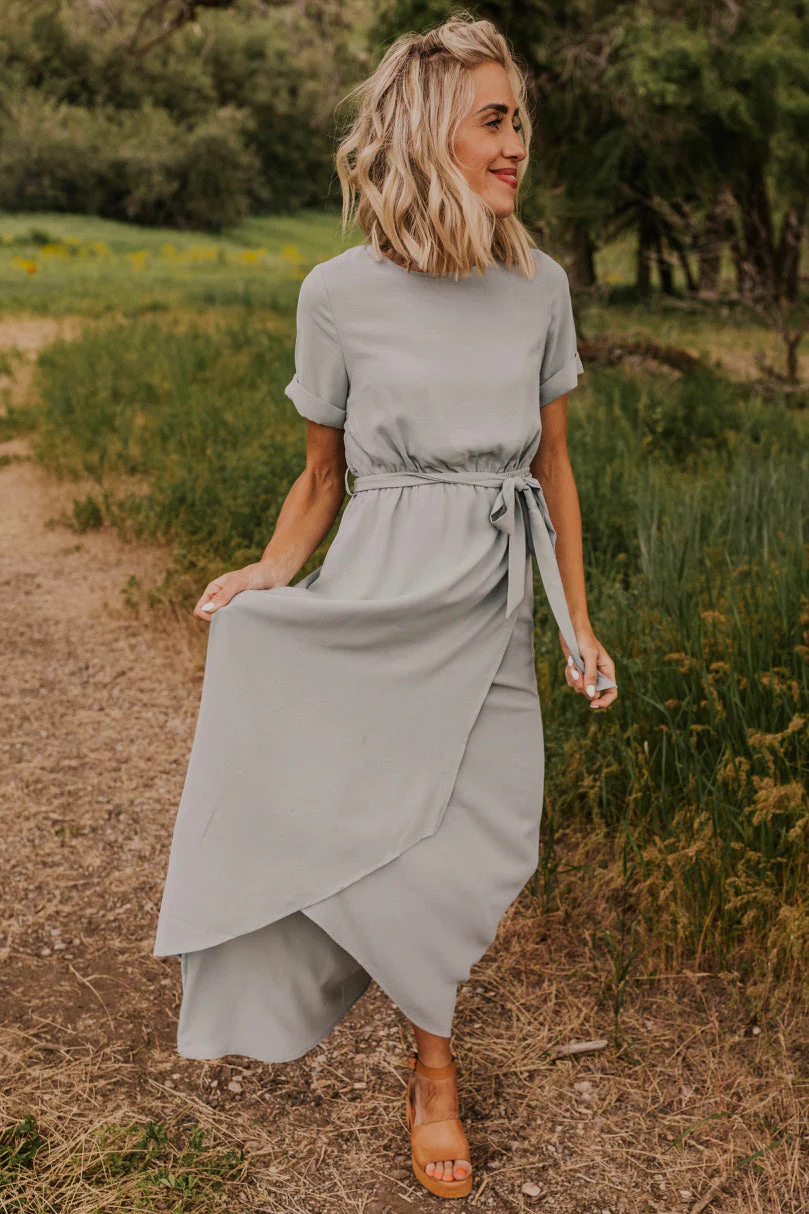 The Classic Taylor Jane Wrap Maxi - Image 11