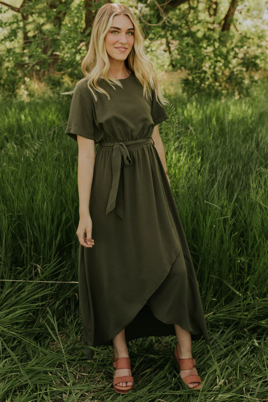 The Classic Taylor Jane Wrap Maxi - Image 15