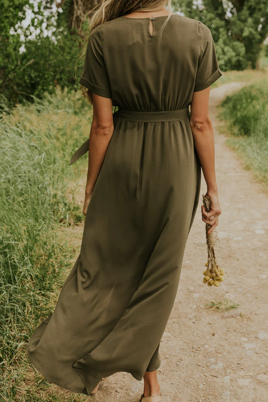 The Classic Taylor Jane Wrap Maxi - Image 17
