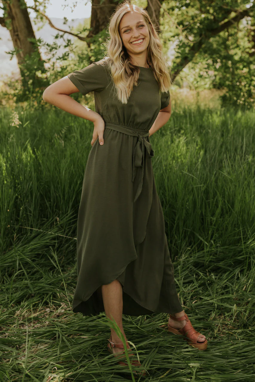 The Classic Taylor Jane Wrap Maxi - Image 18