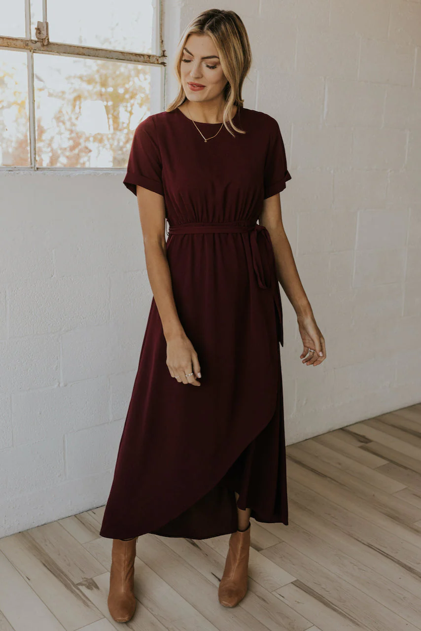 The Classic Taylor Jane Wrap Maxi - Image 5