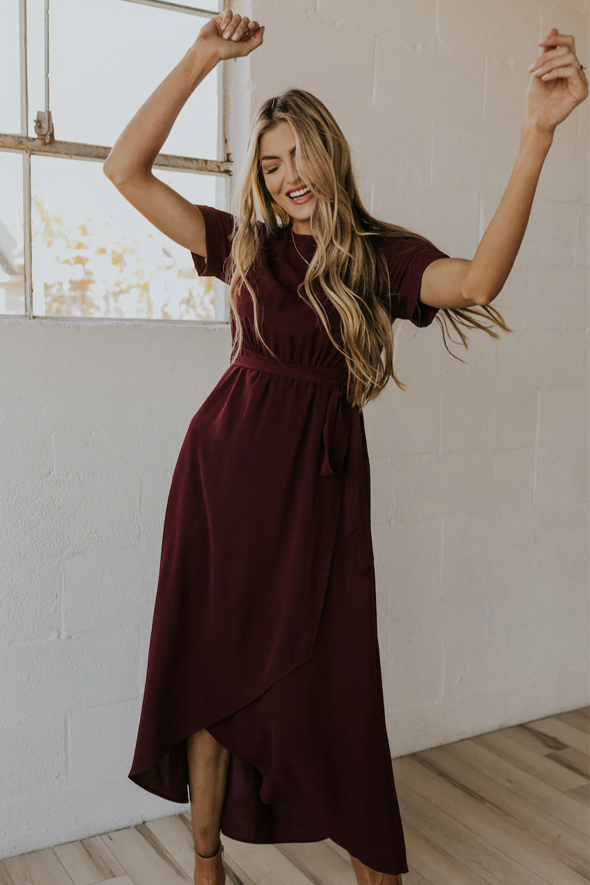 The Classic Taylor Jane Wrap Maxi - Image 7