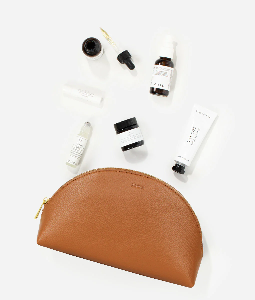 The Cosmetic Bag Large - Brown - Image 3