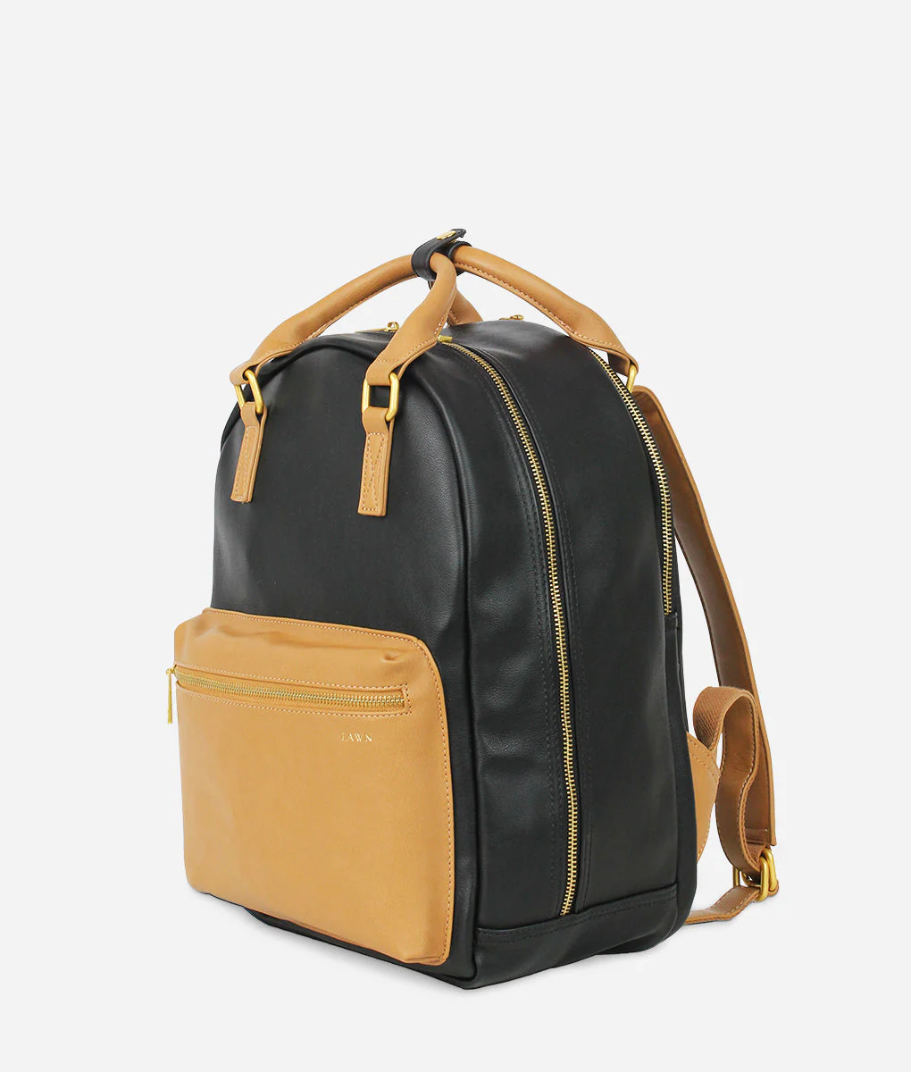The Diaper Pack - Black / Tan - Image 2