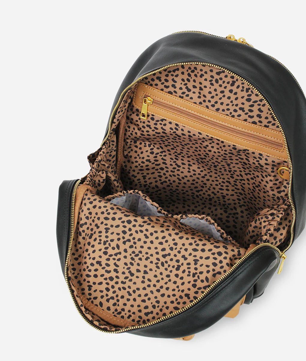The Diaper Pack - Black / Tan - Image 5