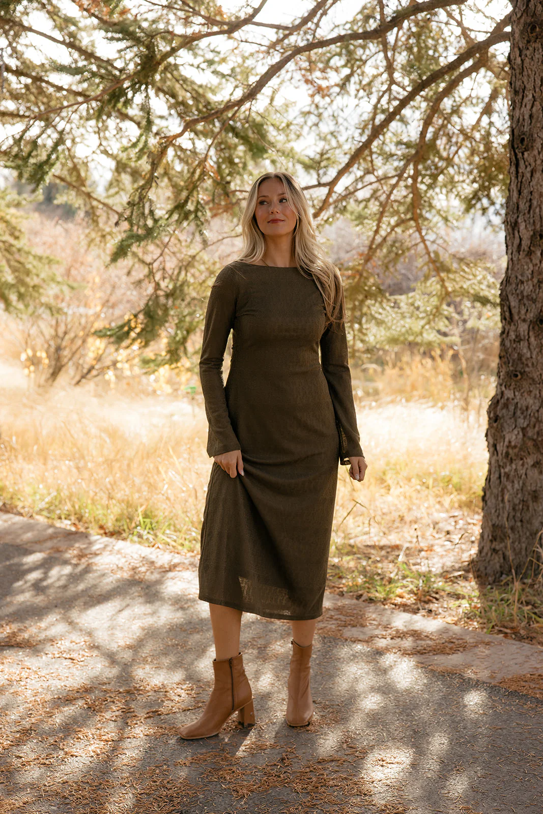 The Elm Textured Dress - Image 6