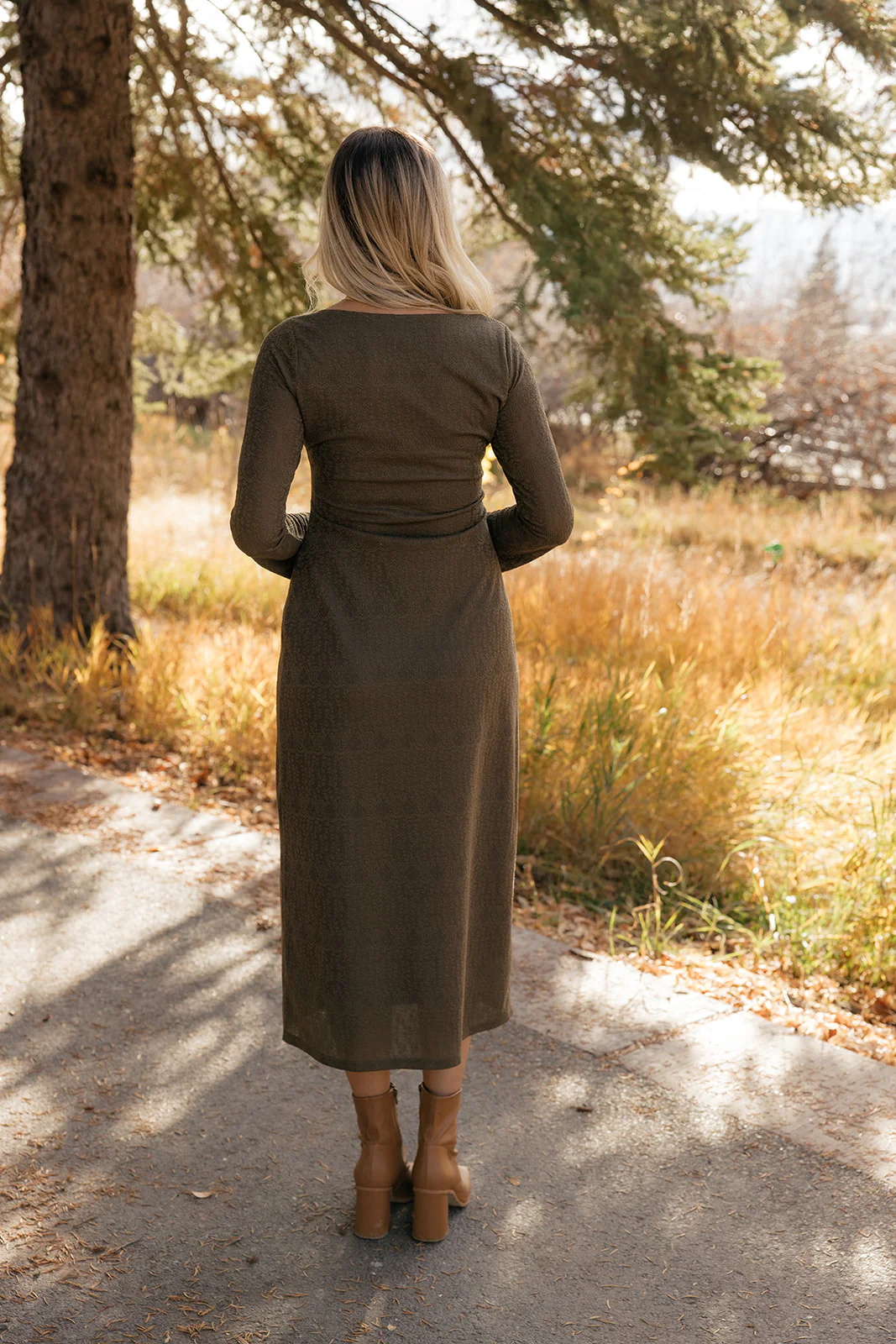 The Elm Textured Dress - Image 9