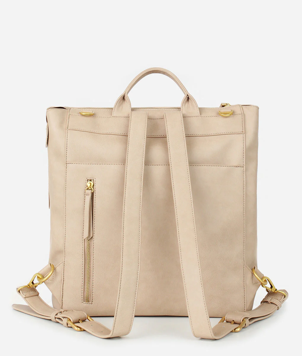 The Fawn + Nordstrom Square Diaper Bag - Beige - Image 3