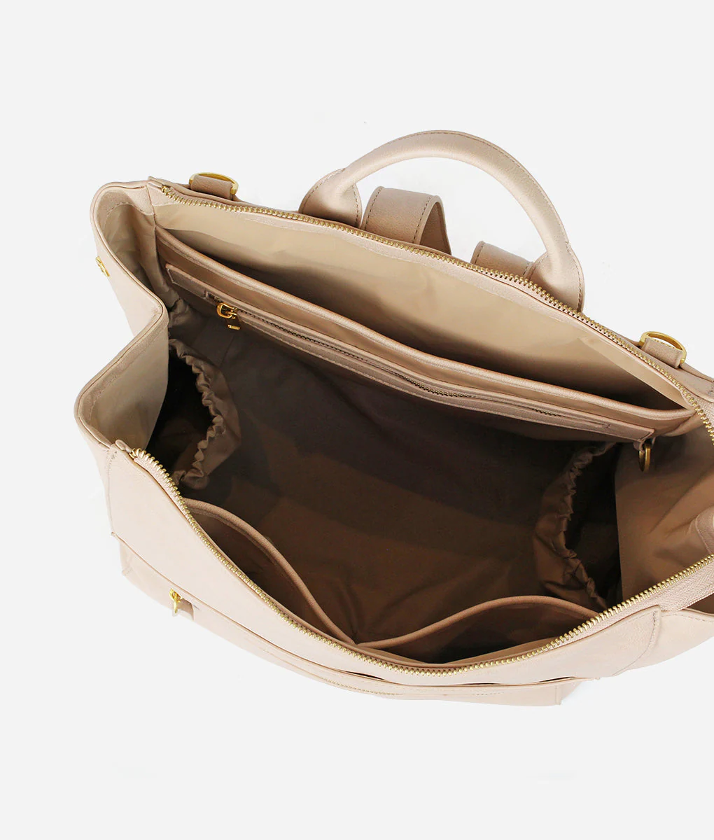 The Fawn + Nordstrom Square Diaper Bag - Beige - Image 4
