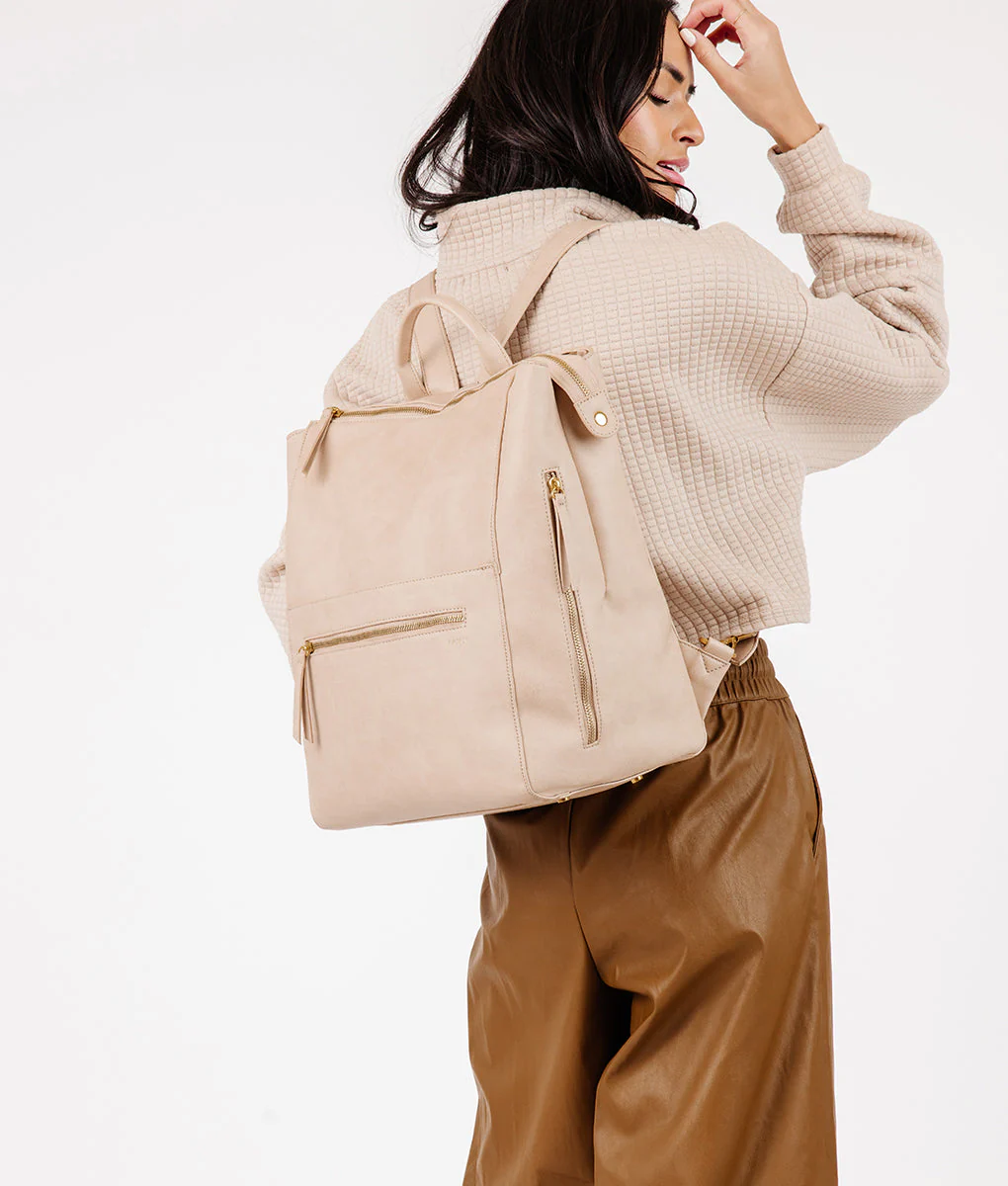 The Fawn + Nordstrom Square Diaper Bag - Beige - Image 7