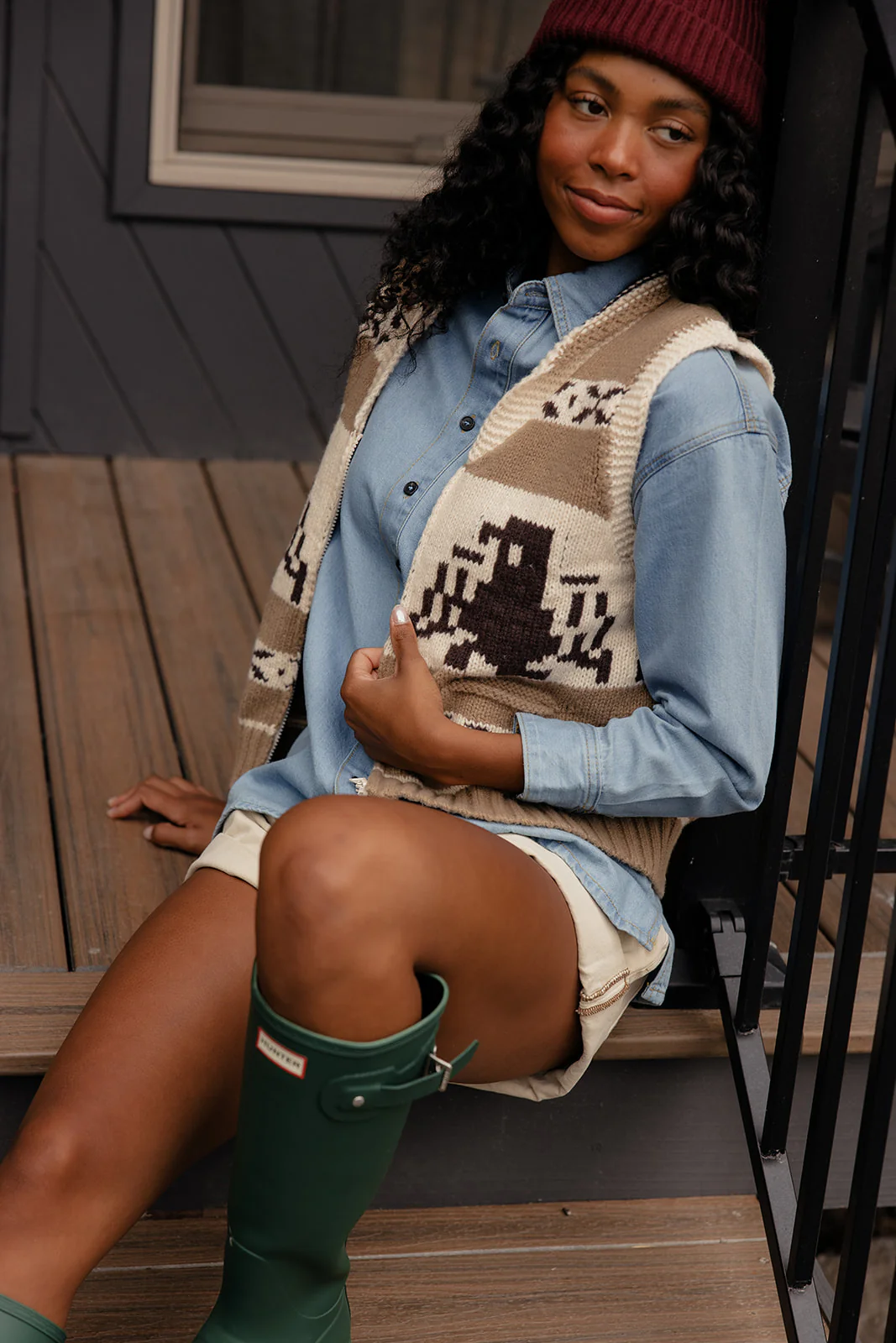 The Flipside Knit Vest