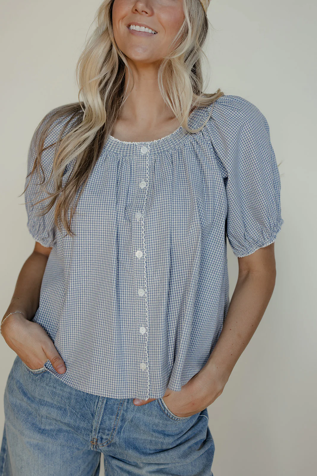 The Grace Puff Sleeve Blouse - Image 3