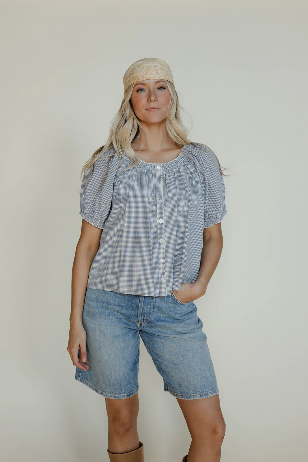 The Grace Puff Sleeve Blouse - Image 6