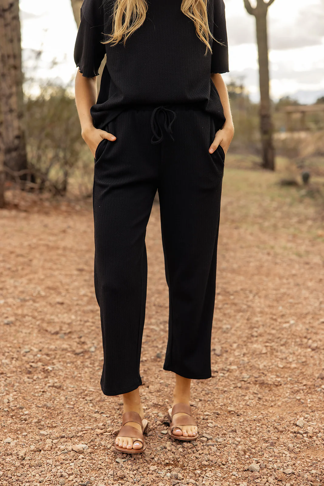 The Iris Textured Pants - Image 5