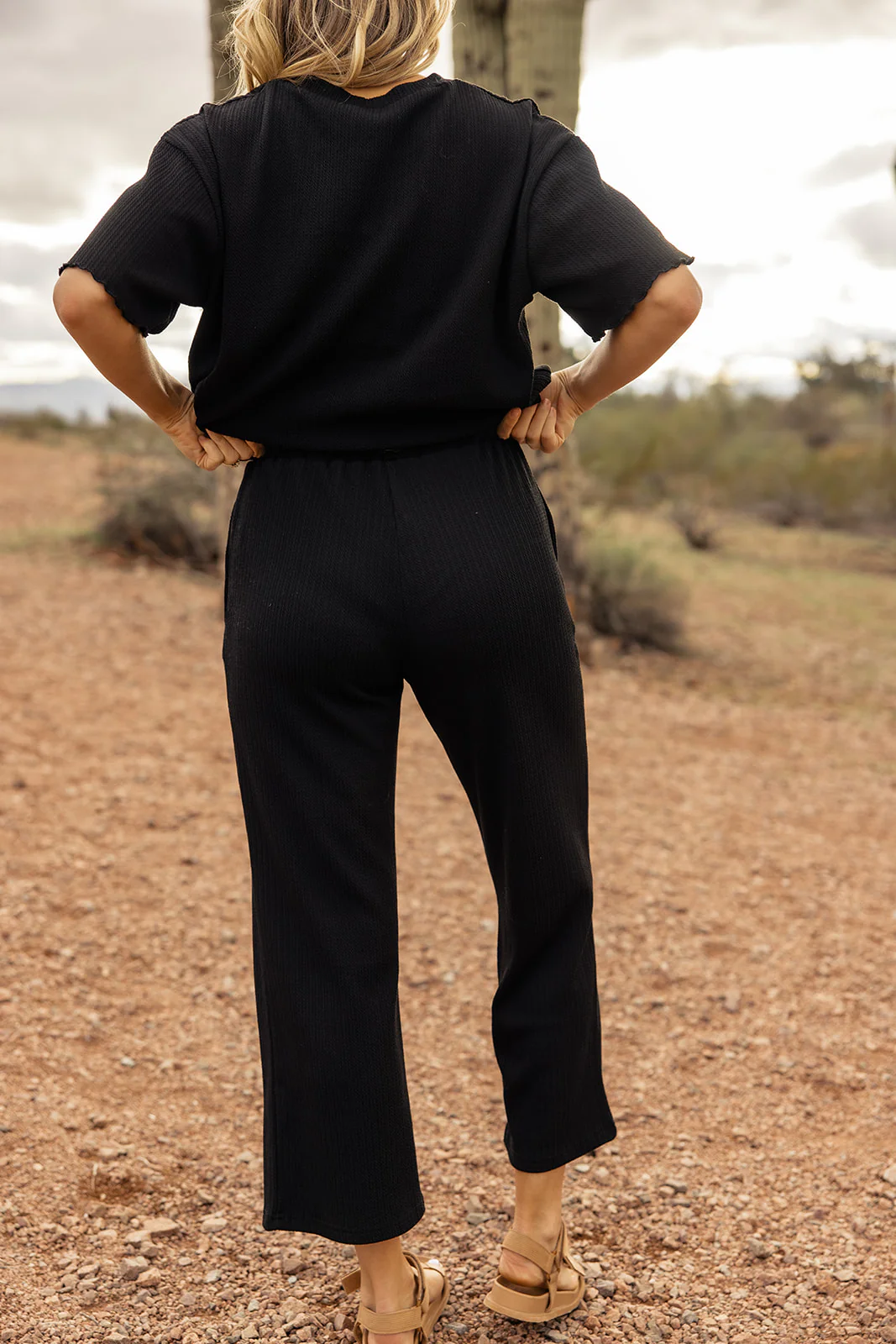 The Iris Textured Pants - Image 6