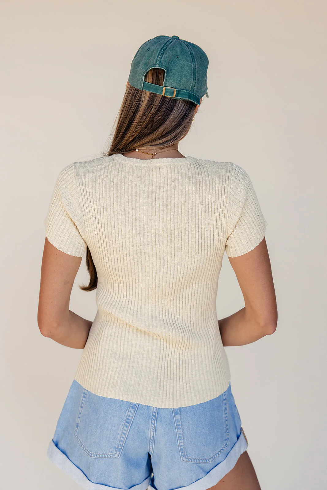 The Jasper Ribbed Tee - Image 4