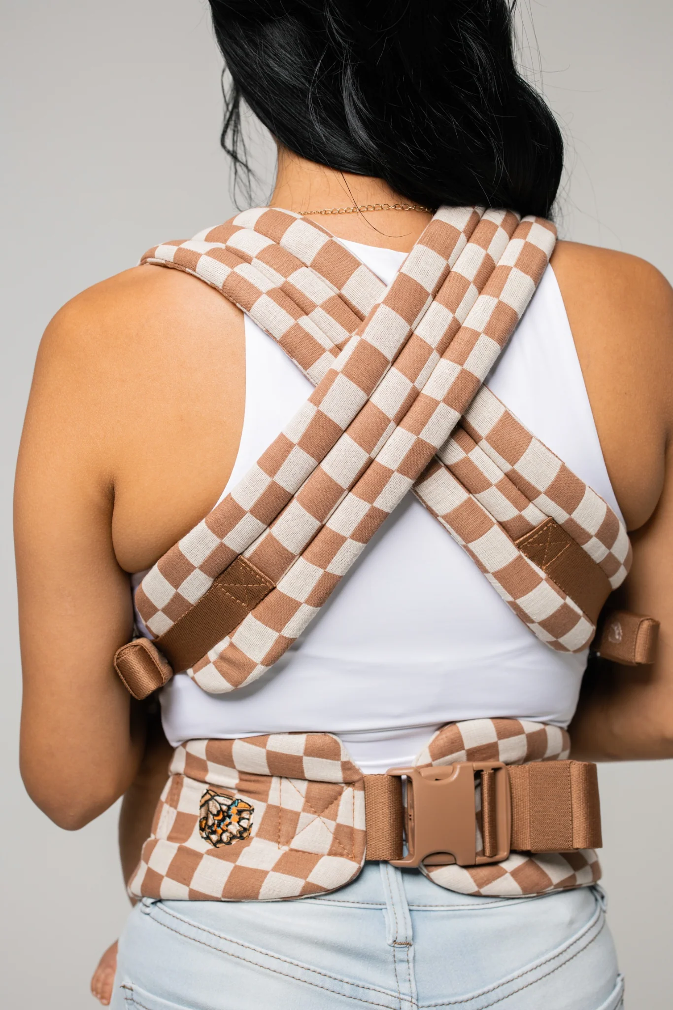 The Monarch Carrier - Mocha Check - Image 5