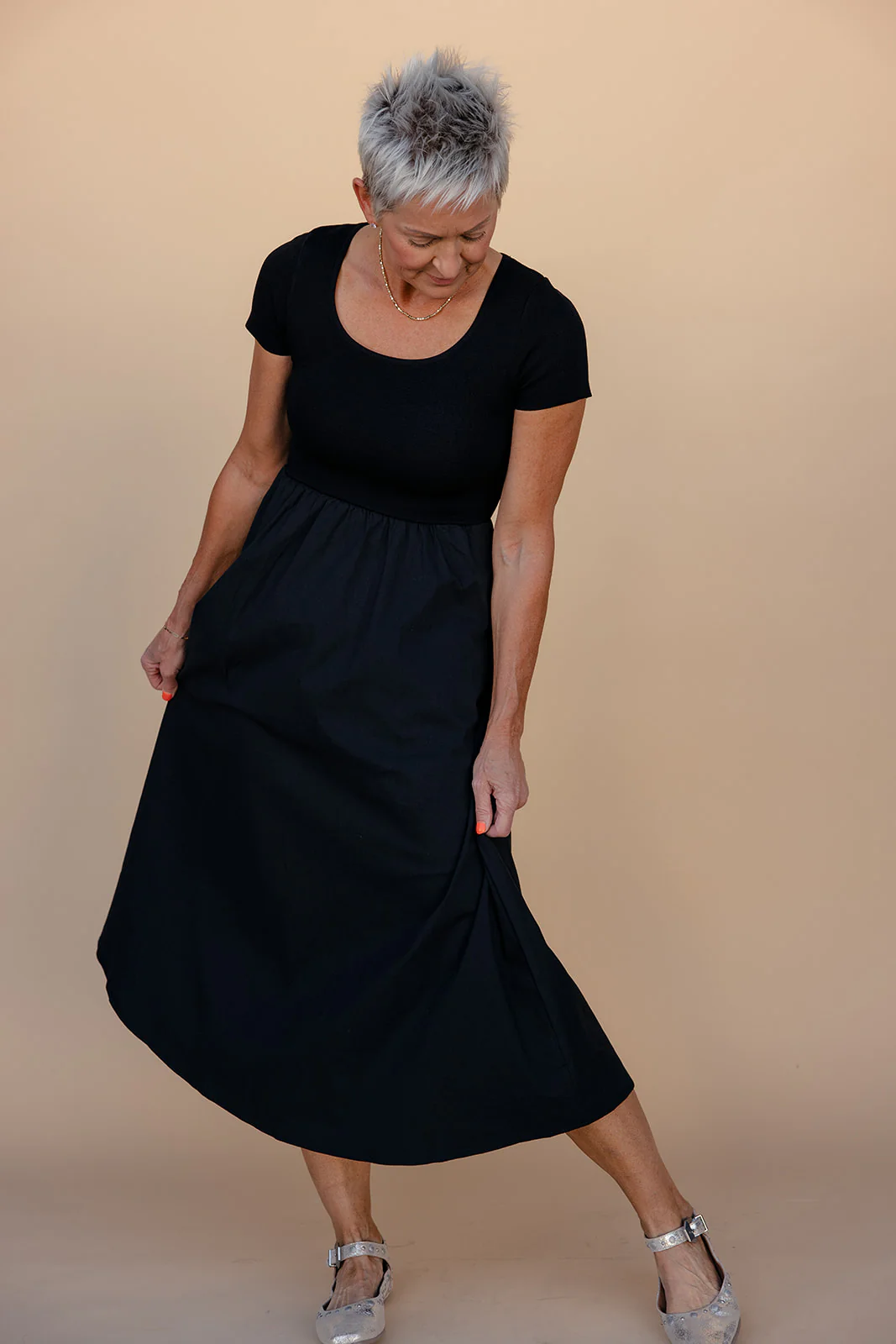 The Obsidian Midi Dress - Image 8