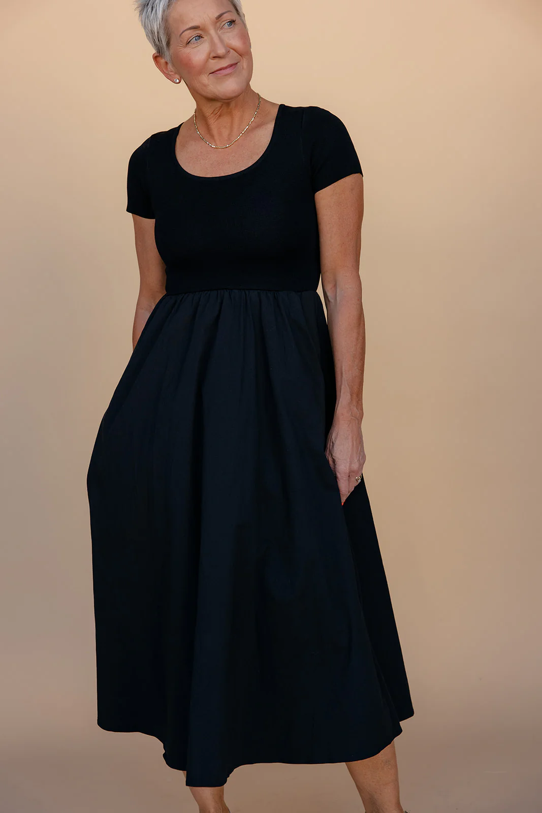 The Obsidian Midi Dress - Image 9