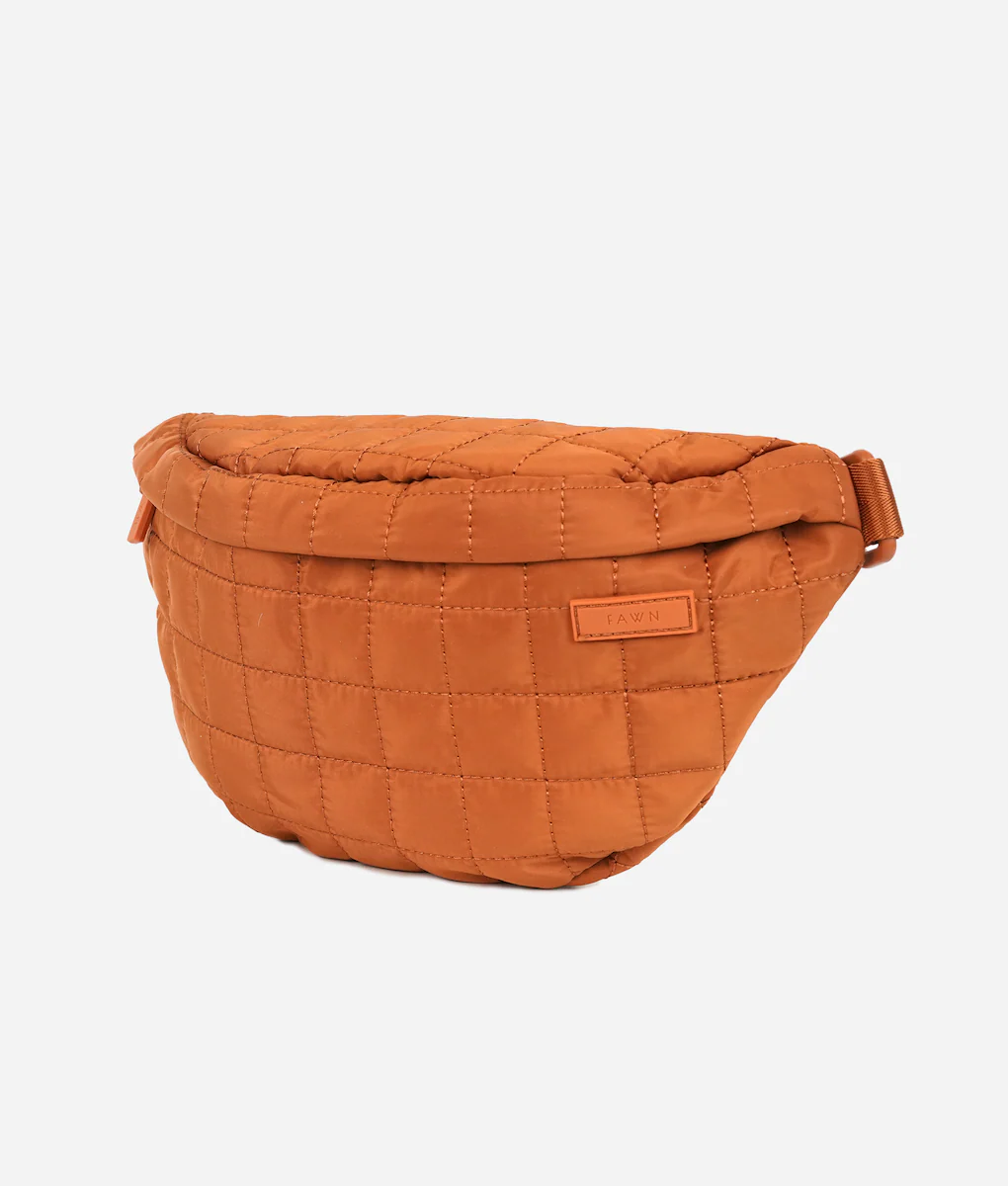 The Quilted Fawny Pack - Brown - Image 4