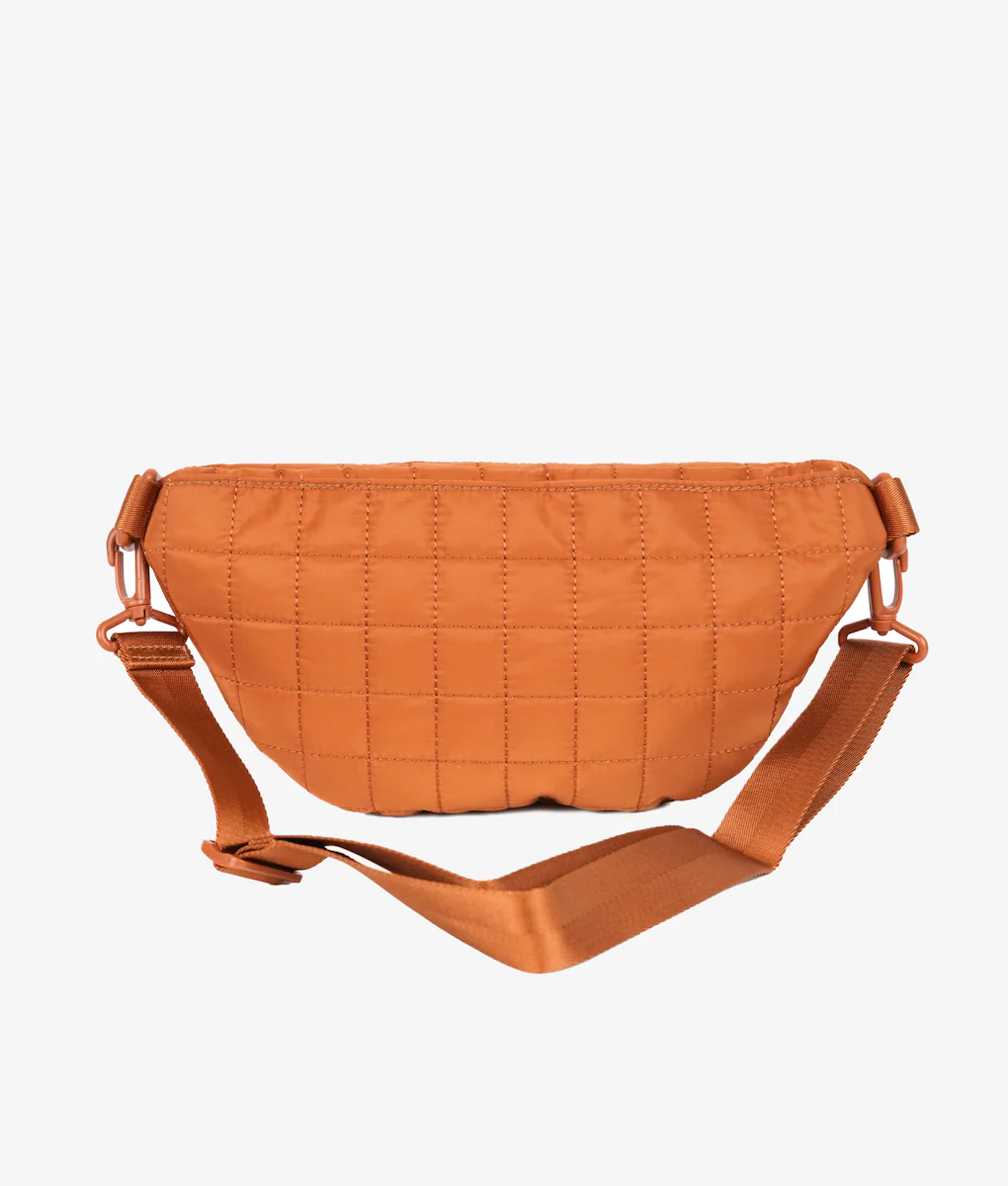 The Quilted Fawny Pack - Brown - Image 5