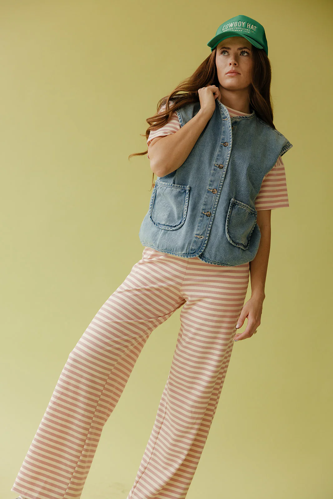 The Right Moves Denim Vest - Image 5
