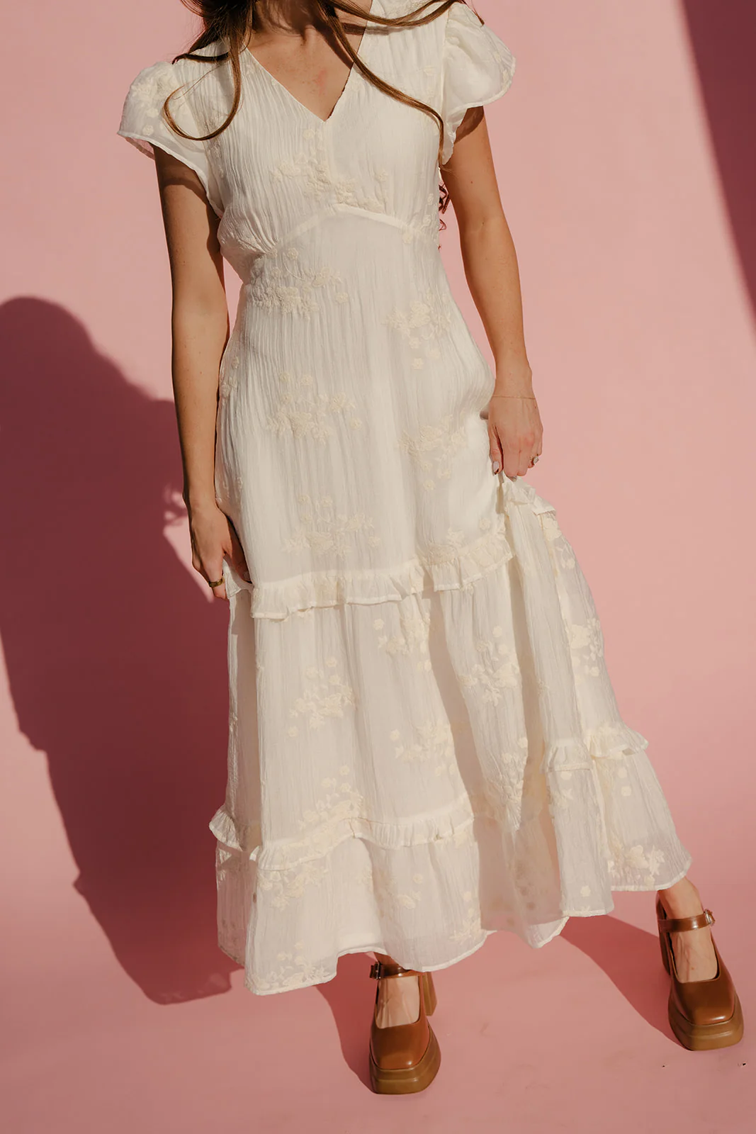 The Serenade Ruffle Dress