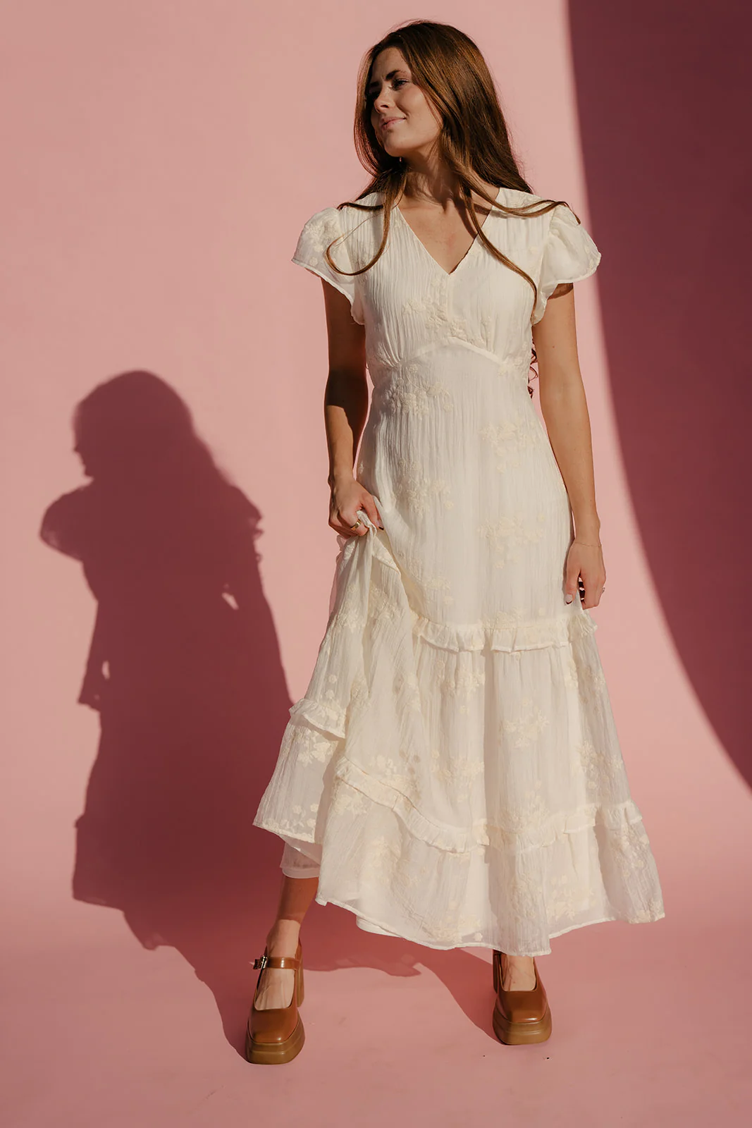 The Serenade Ruffle Dress - Image 2