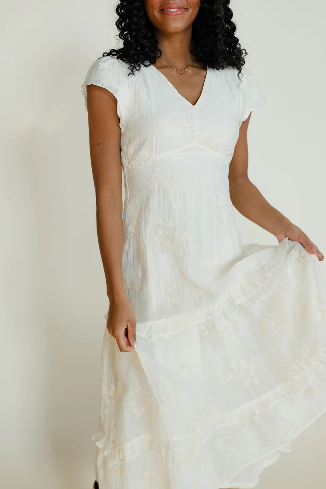 The Serenade Ruffle Dress - Image 8