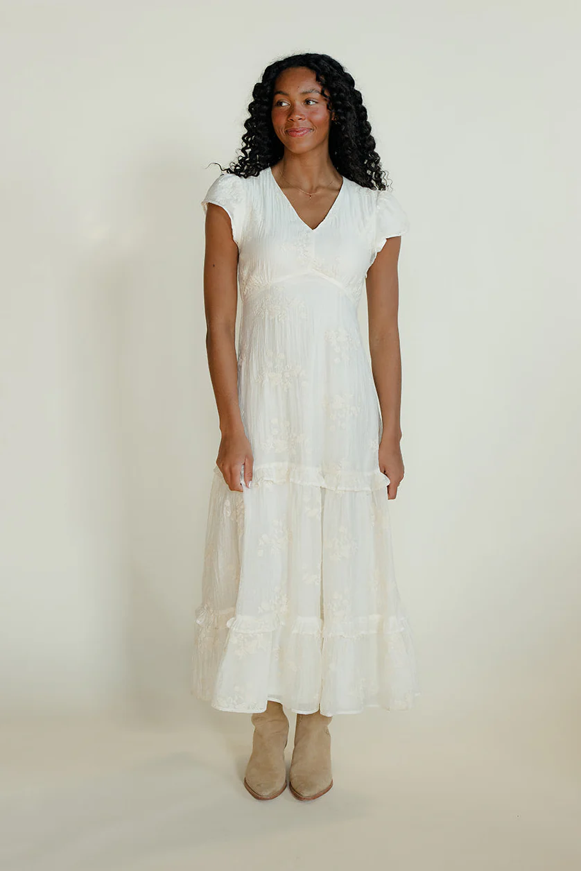 The Serenade Ruffle Dress - Image 9