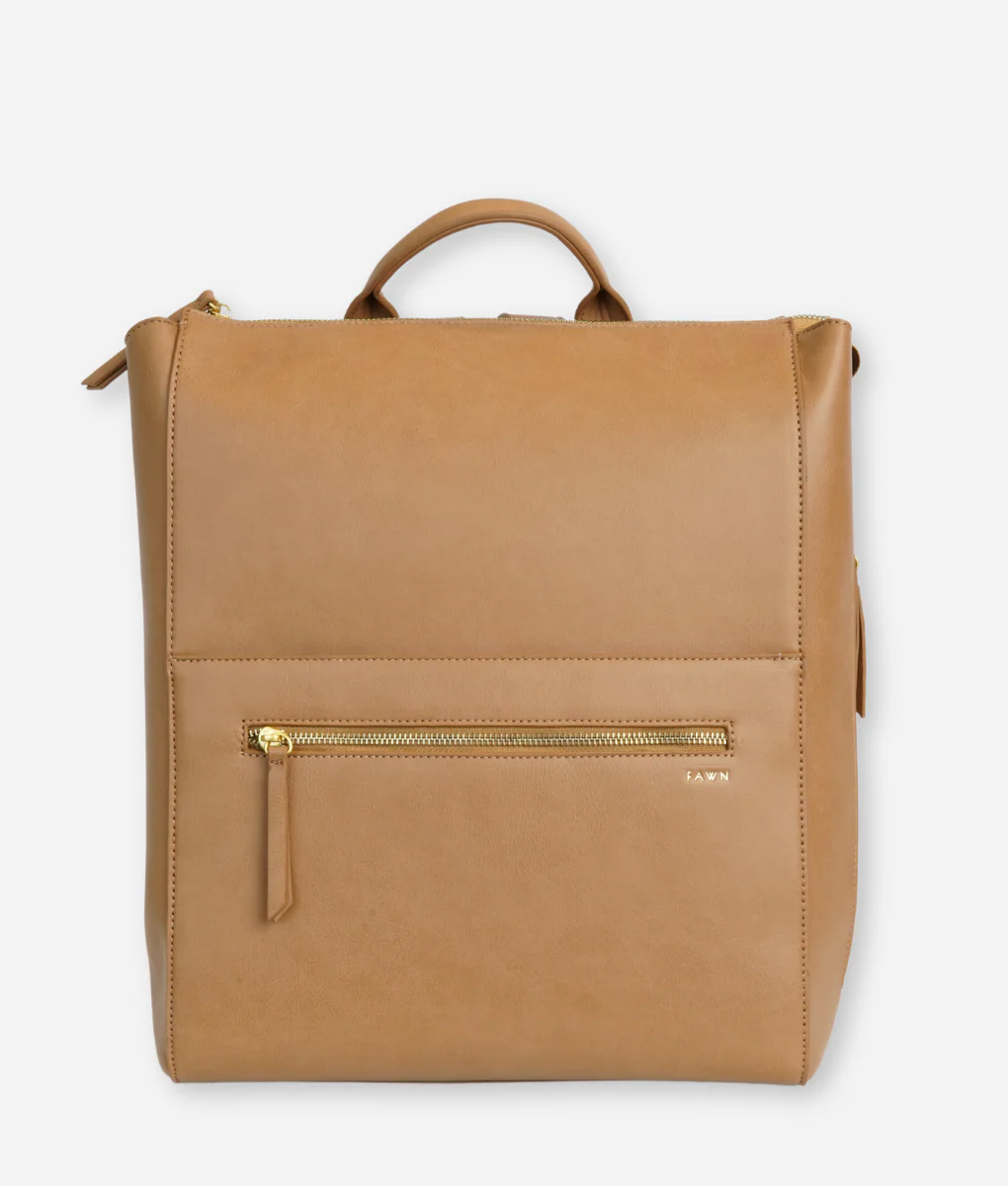 The Square Diaper Bag - Tan - Image 3