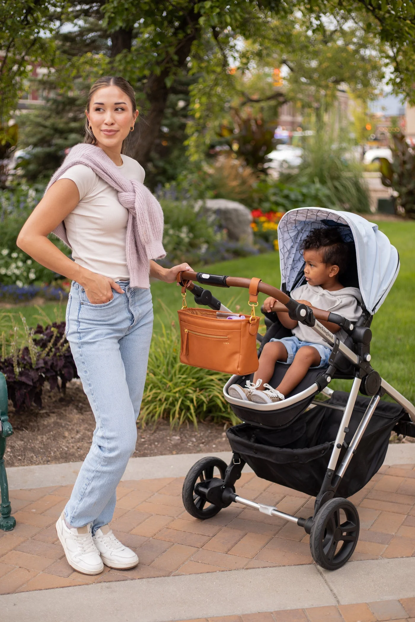 The Stroller Caddy - Brown - Image 2