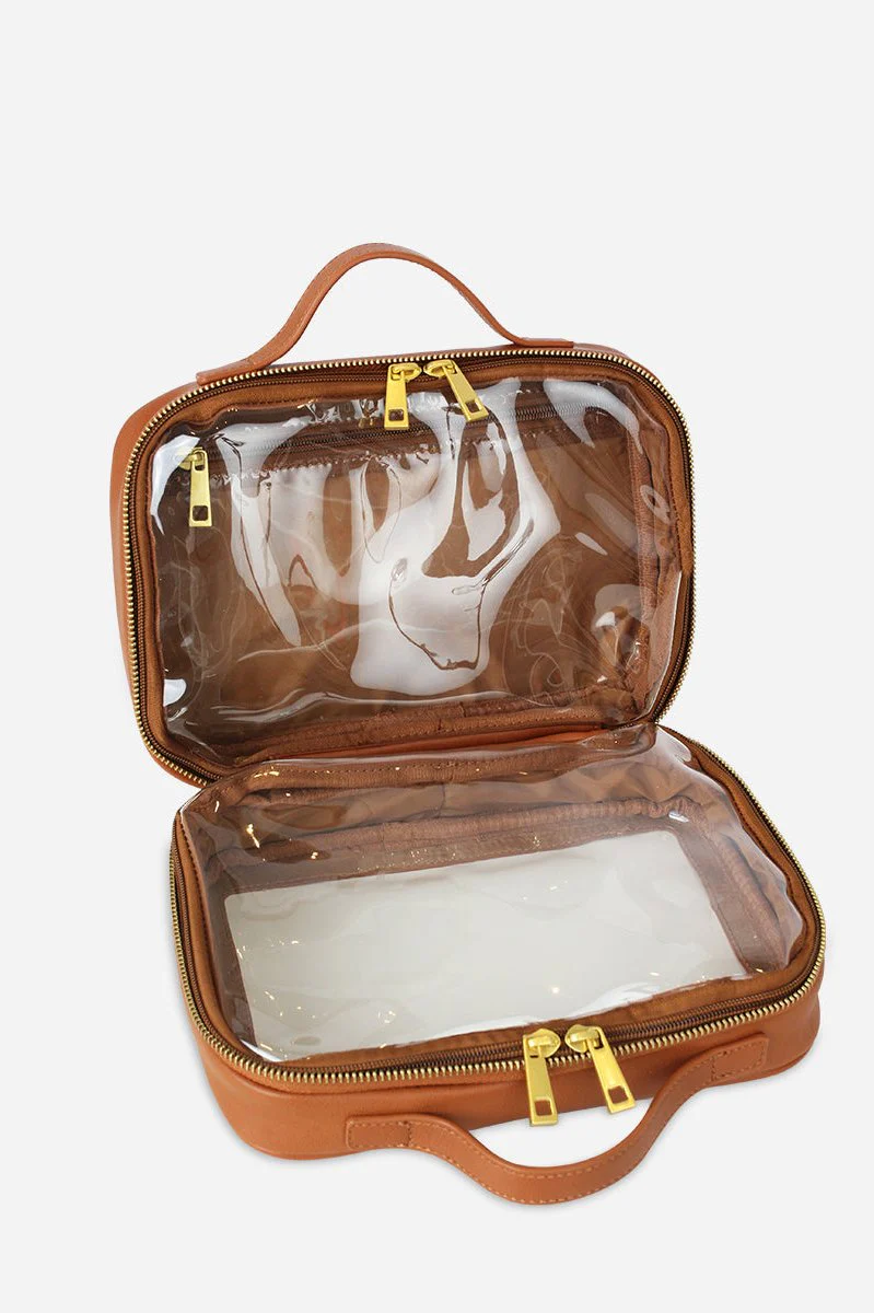 The Toiletry Case Large - Brown - Image 3