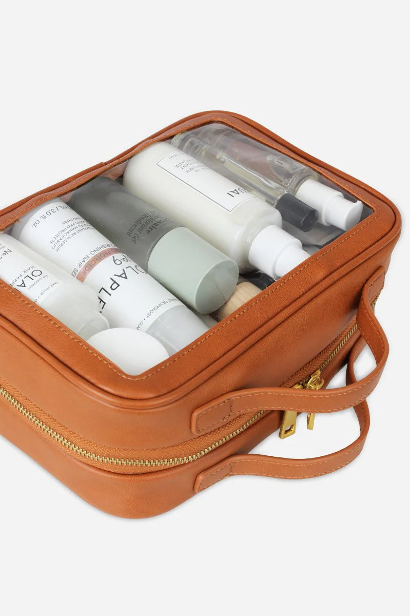 The Toiletry Case Large - Brown - Image 6