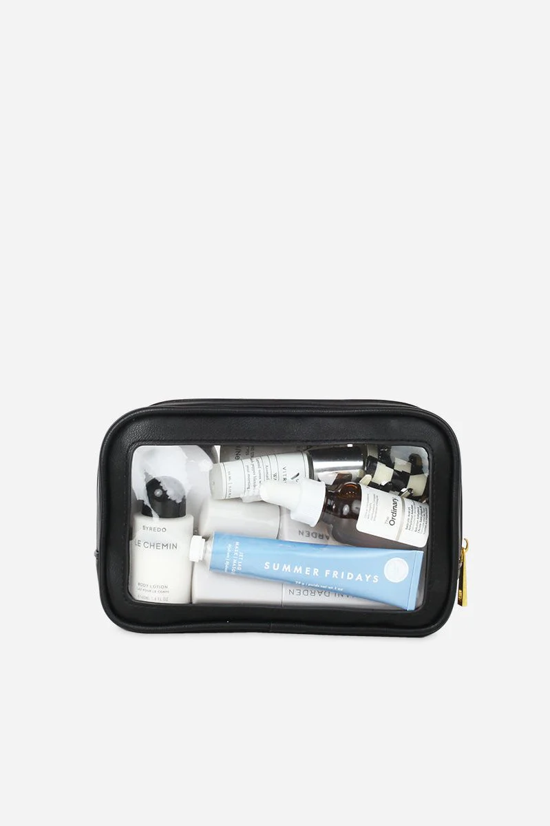 The Toiletry Case Small - Black - Image 3