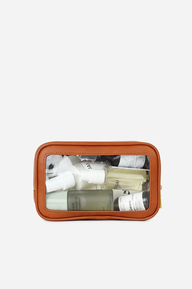 The Toiletry Case Small - Brown - Image 3