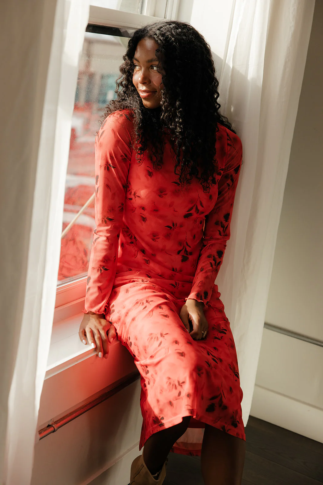 The Valentine Long Sleeve Maxi - Image 5