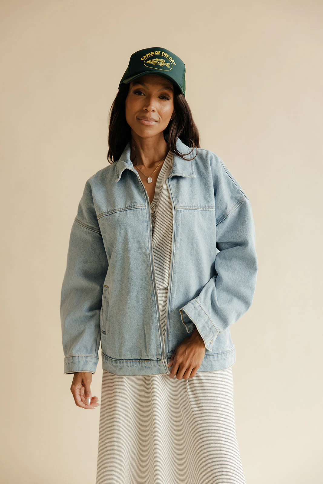 Throw On and Go Denim Jacket - Image 3