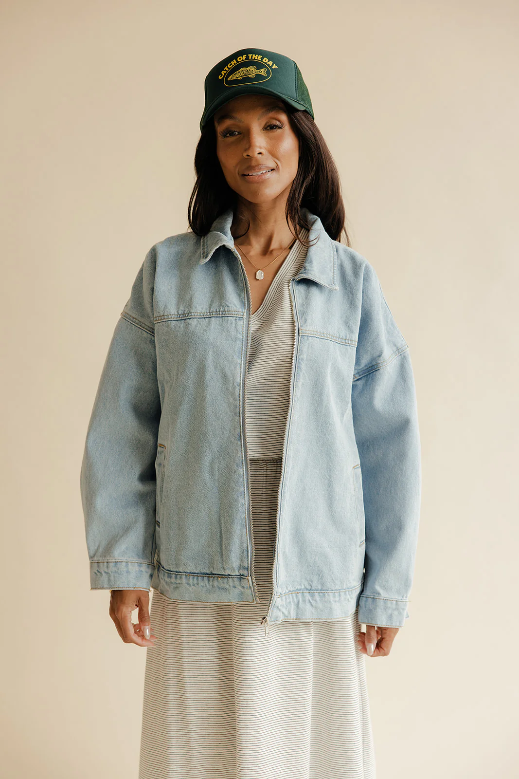 Throw On and Go Denim Jacket - Image 4