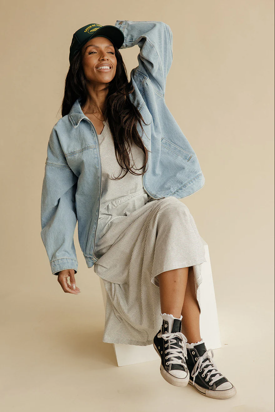 Throw On and Go Denim Jacket - Image 6