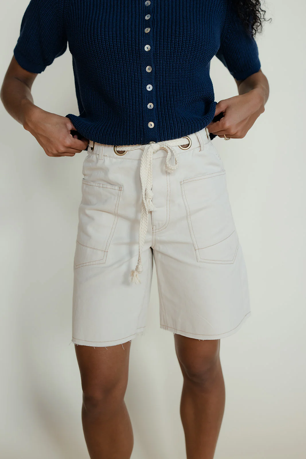 Throwback Patch Pocket Shorts - Image 4
