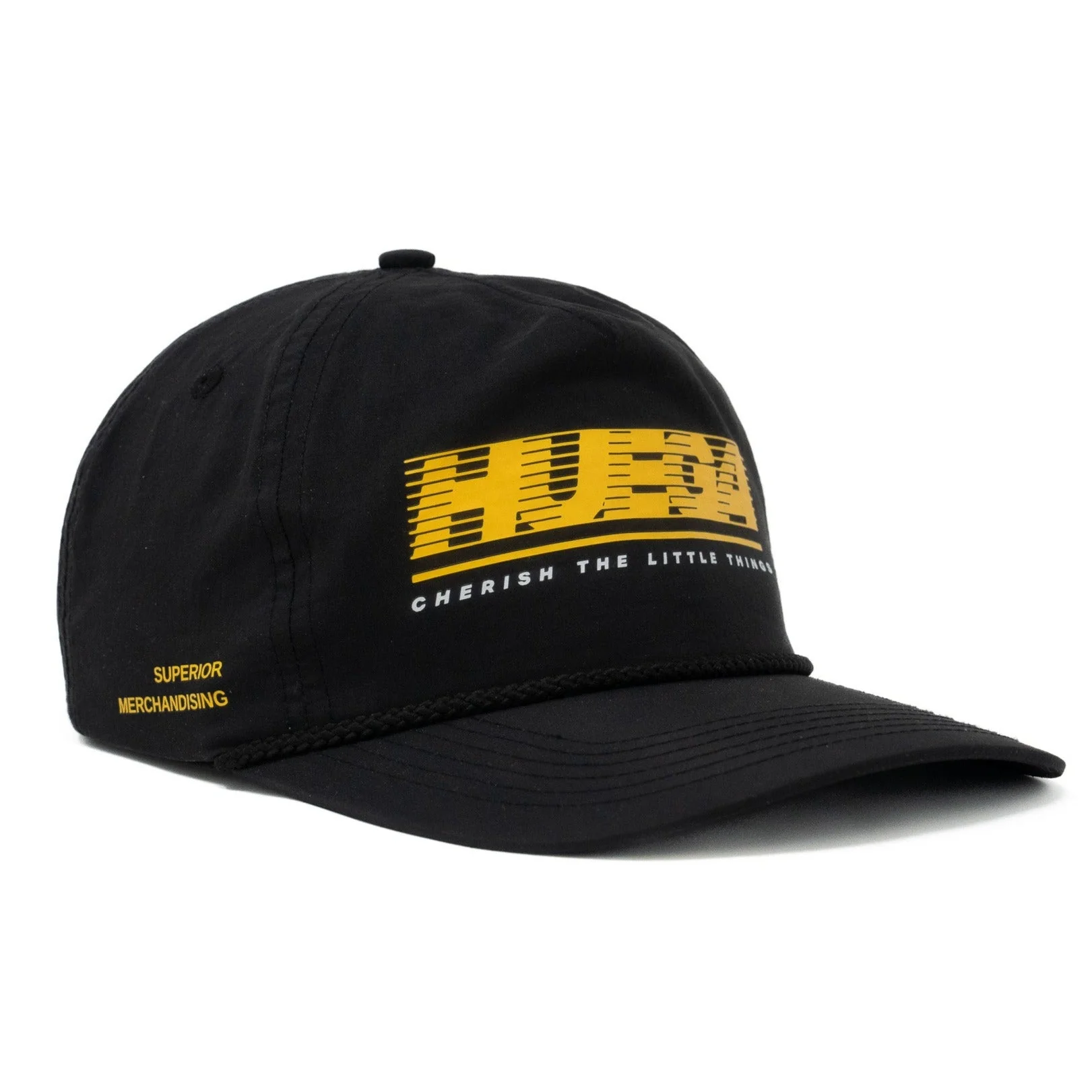 Tidal | Black Nylon Hat - Image 3