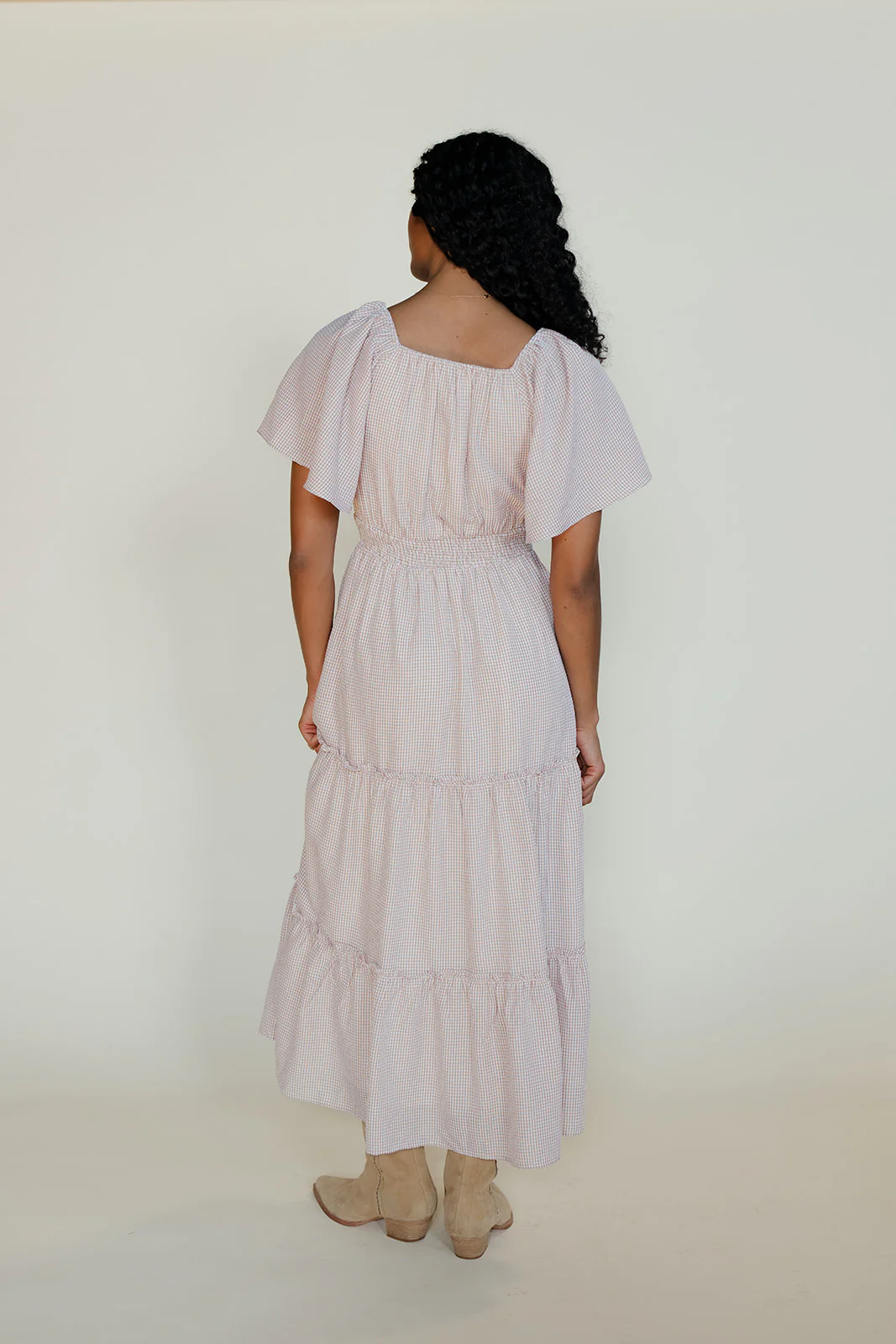 Timeless Flutter Sleeve MOM Dress - Image 6